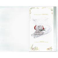 Amazing Husband Handmade Me to You Bear Christmas Card Extra Image 1 Preview